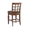 Alaterre Furniture Napa Counter Height Stool with Back, Mahogany ANNA01PDC - alternate 4